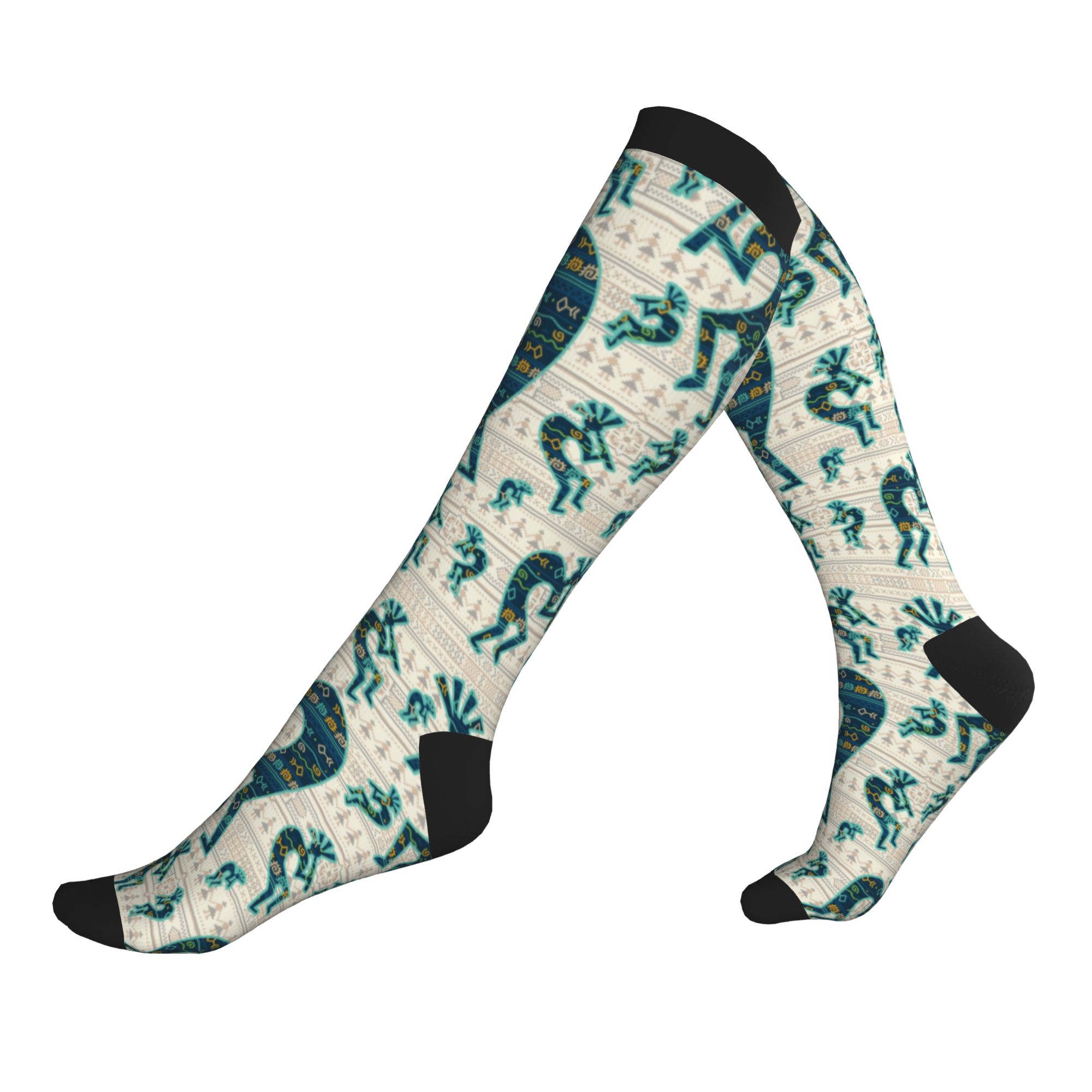 Men'S Ethnic & Formal Designer Wear Studio S - Kokopelli with Ethnic Pattern on Tribal