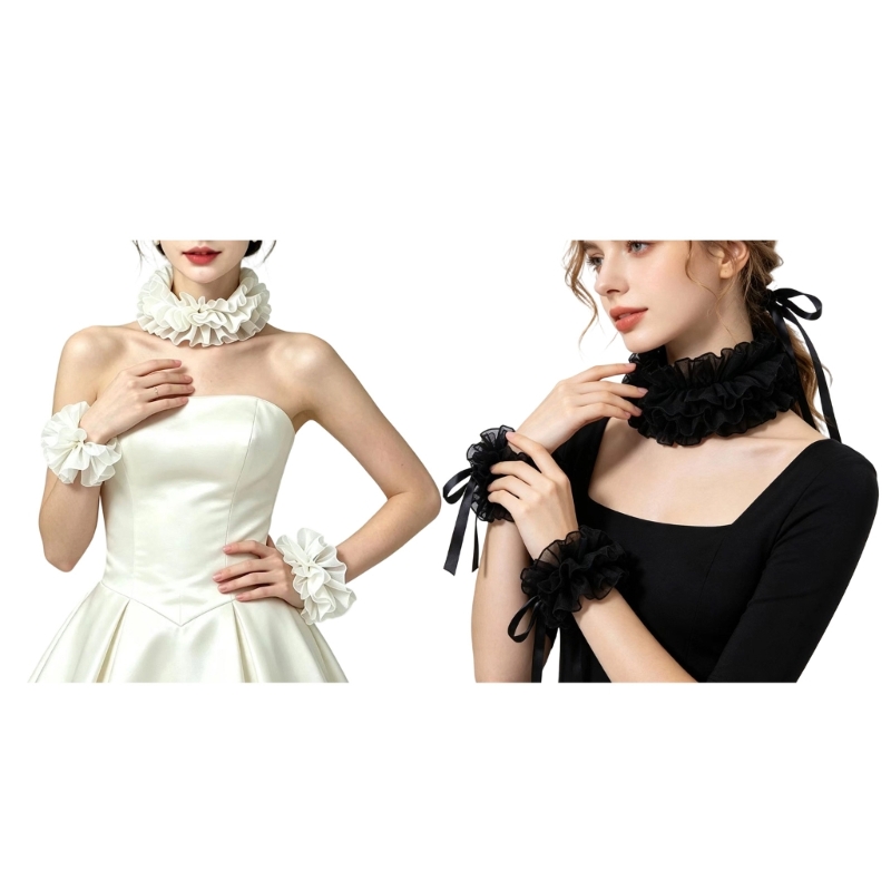 Mens Formal Look - R7UF Formal Wear Ruffle Collar and