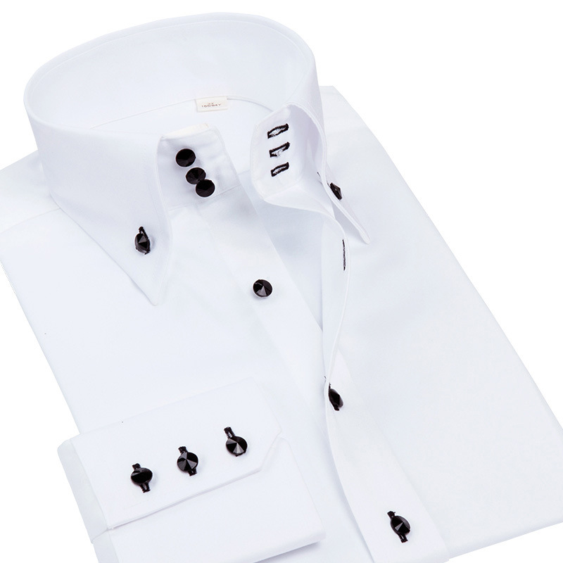 Men Formal Party Wear Shirt - Luxury Men Slim Fit Dress Shirt
