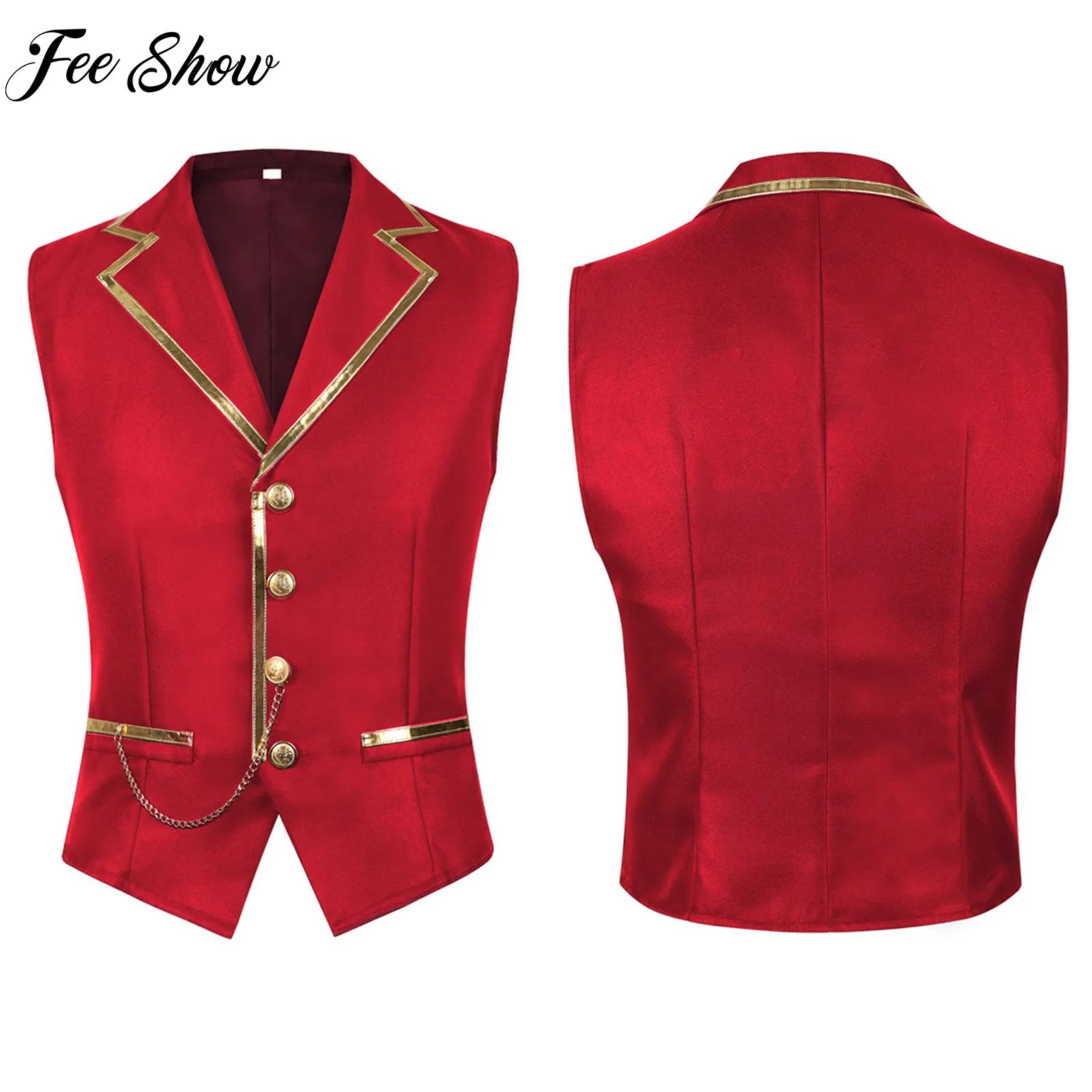 Formal Wear For Men Xxl - Mens Halloween Steampunk Waistcoat Formal Evening