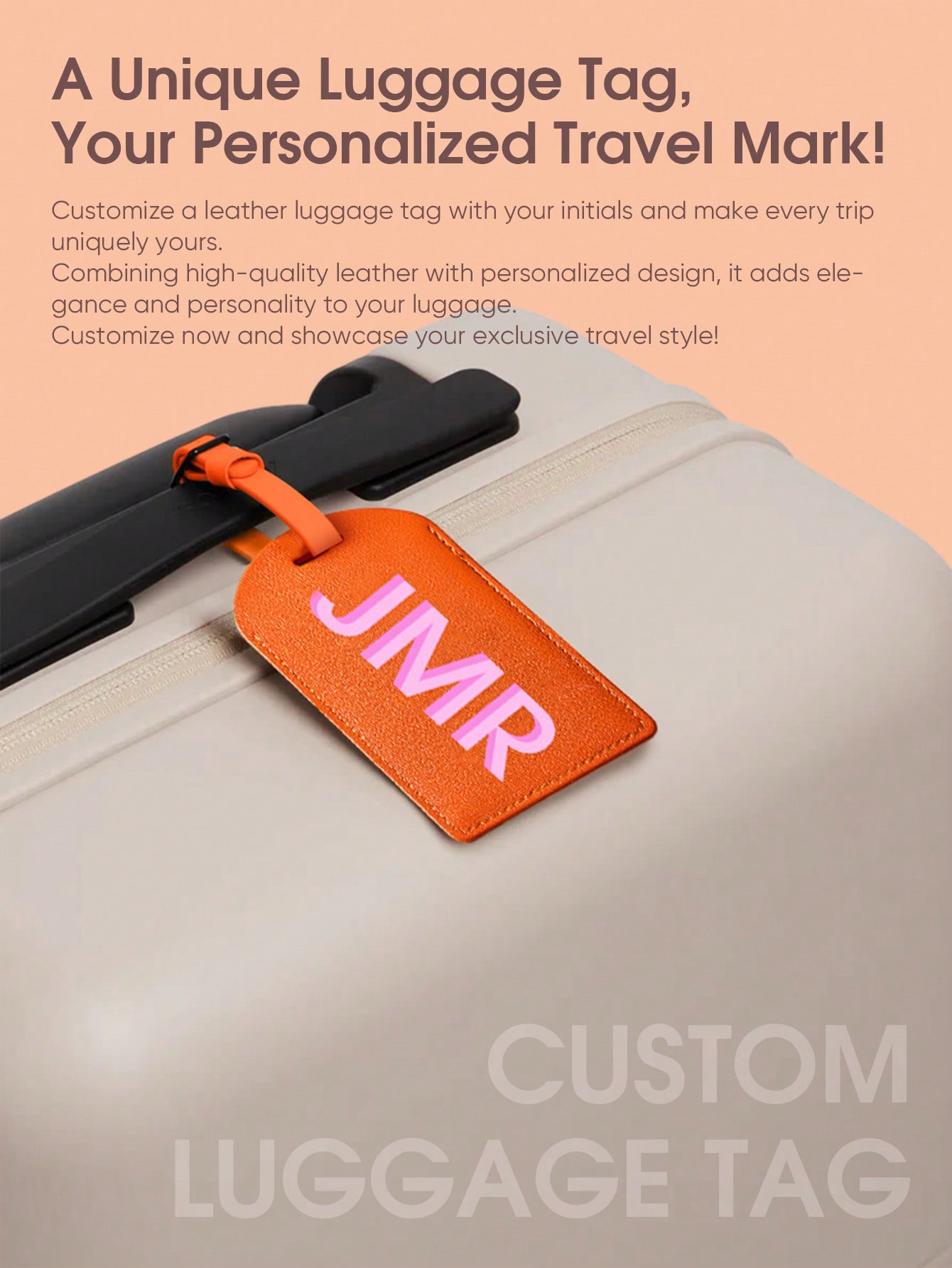 Personalized Initial Luggage T - Mens Formal 评论和价格