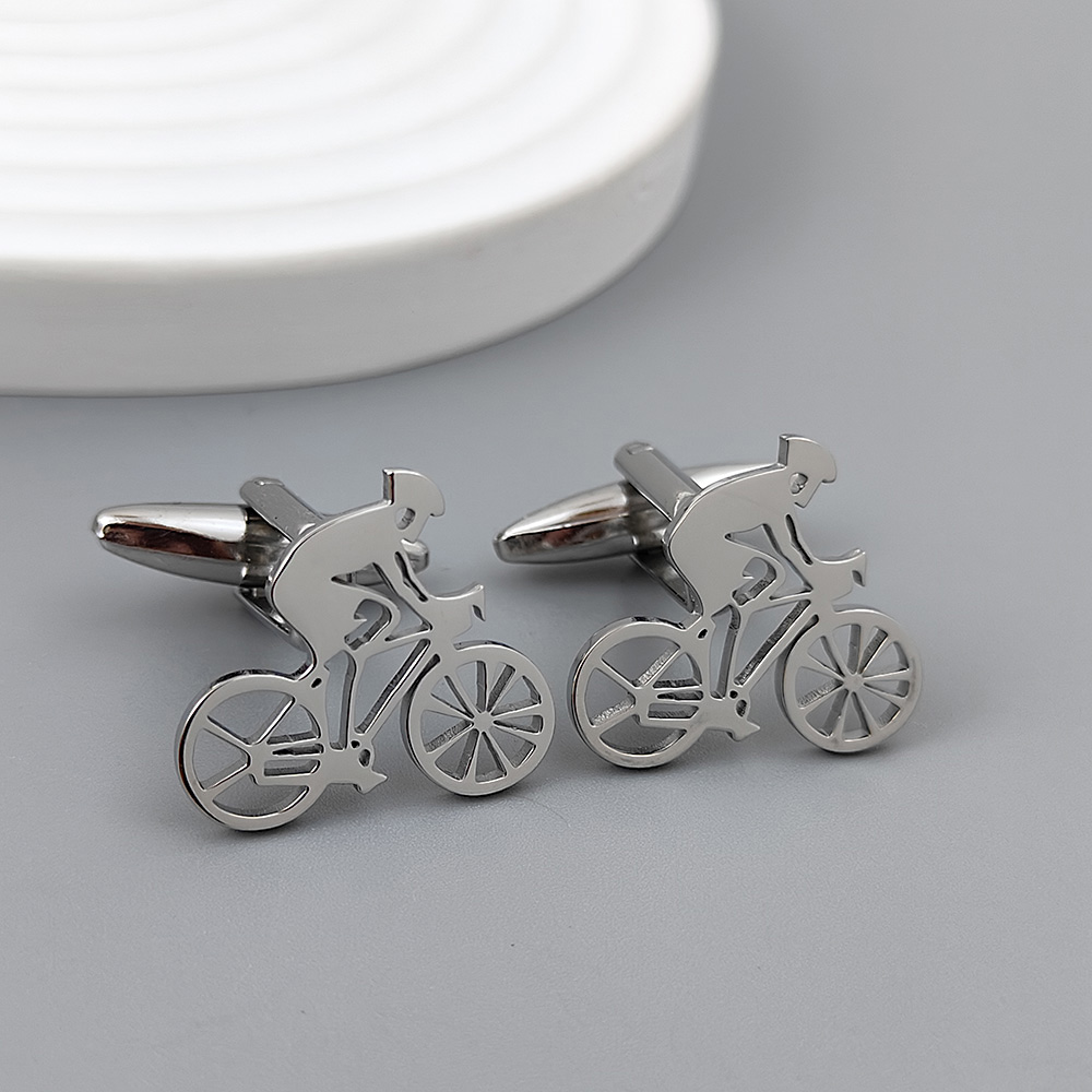 Bicycle racer gold-plated cuff - Men'S Formal Wear Ties 评论和价格