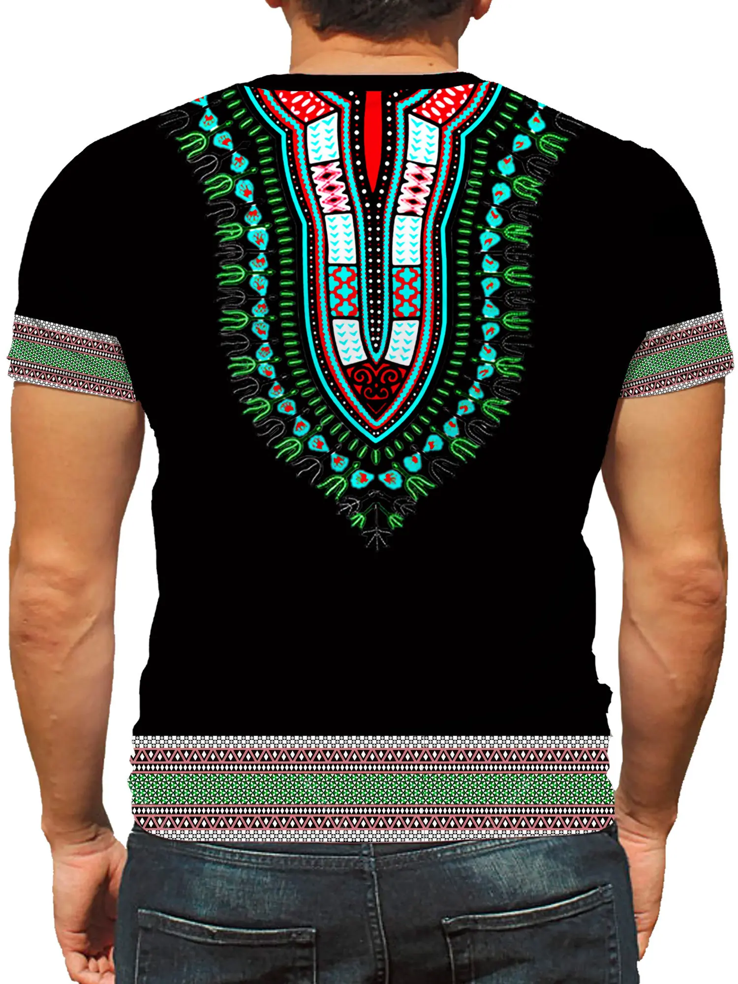 Casual Men's T-Shirts African  - Men'S Ethnic & Formal Designer Wear Studio S 评论和价格