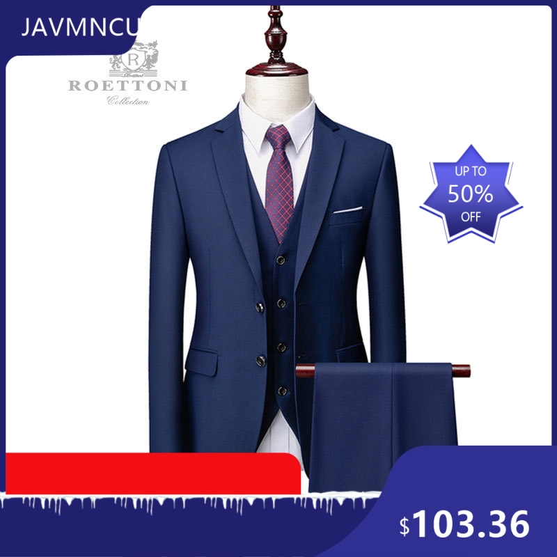 Men's Slim Fit Premium Suit Se - Men'S Formal Wear For Graduation 评论和价格