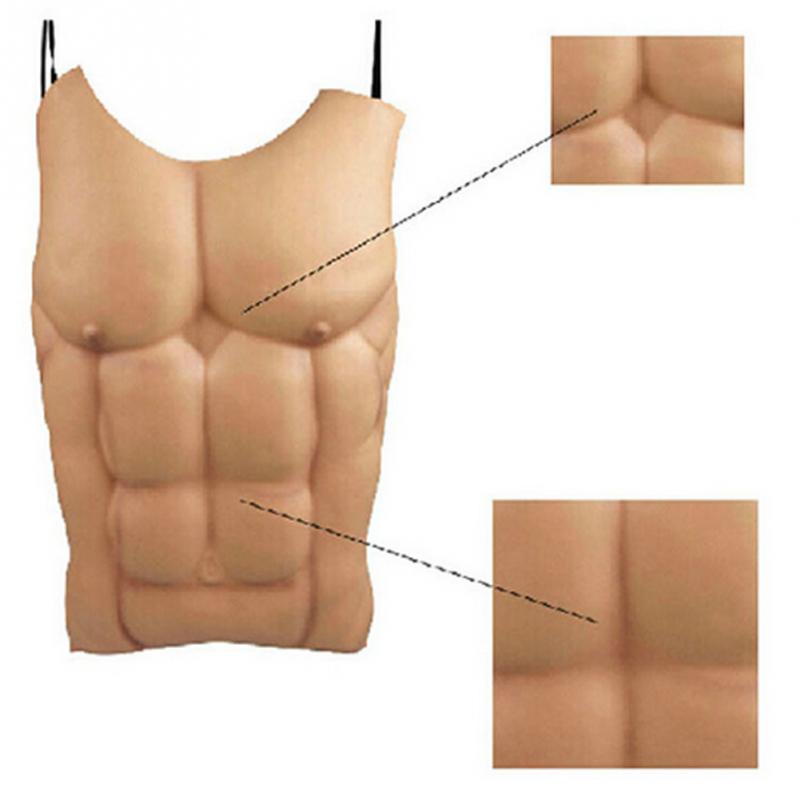 Man Fake Chest Muscle Belly Me - Men'S Formal Wear For Graduation 评论和价格