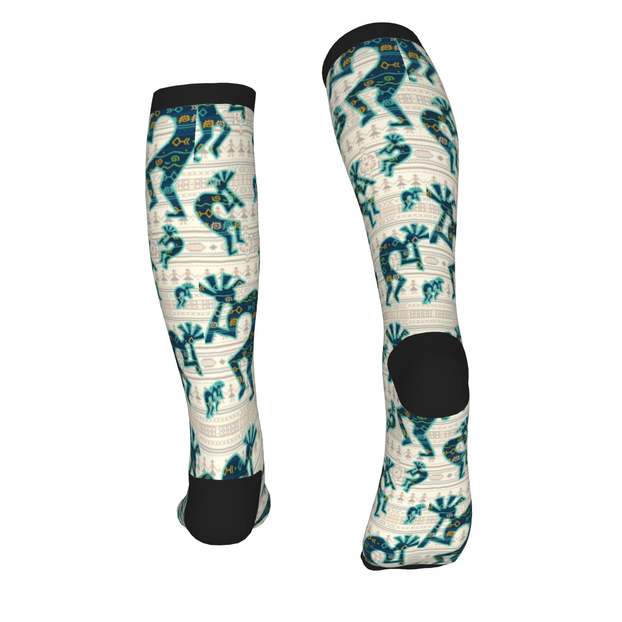 Kokopelli with Ethnic Pattern  - Men'S Ethnic & Formal Designer Wear Studio S 评论和价格