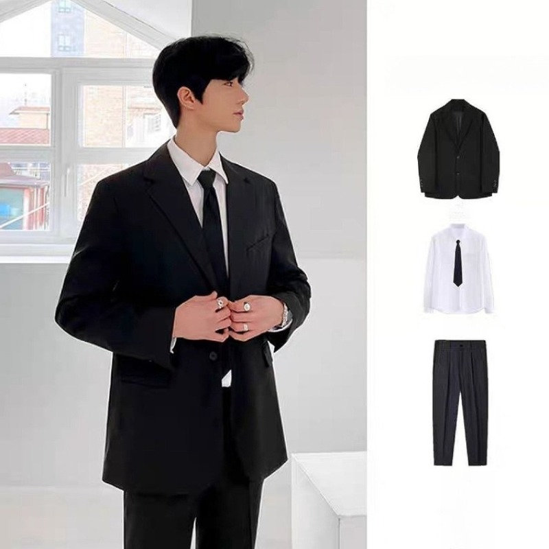 Premium Men's Blazer Suit Set  - Men'S Formal Wear For Graduation 评论和价格