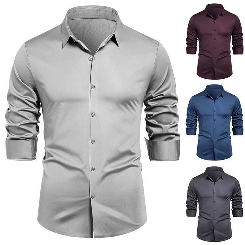 High-end Formal Work Shirts Me - Mens Formal 评论和价格