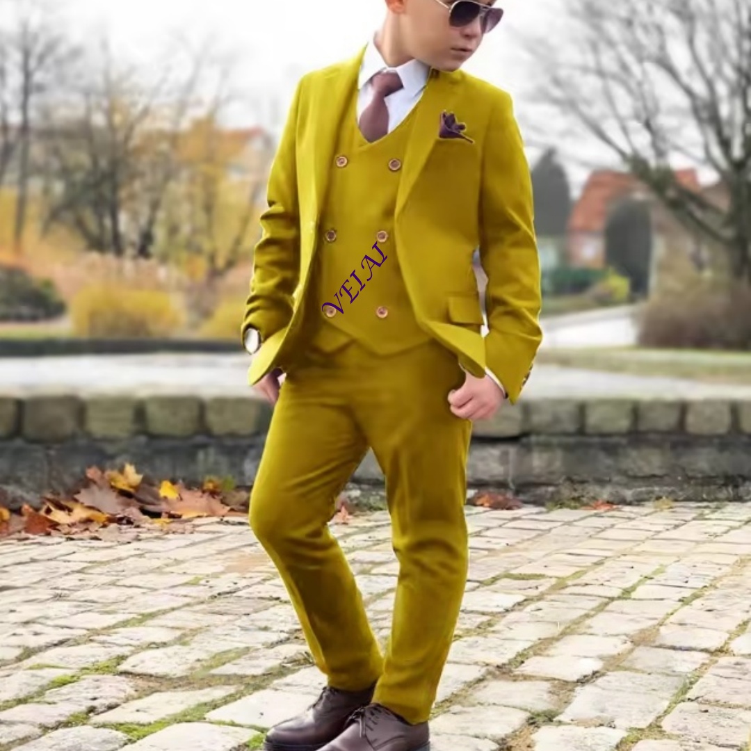 Boys 3 Piece Formal Suit Set w - Mens Formal 评论和价格