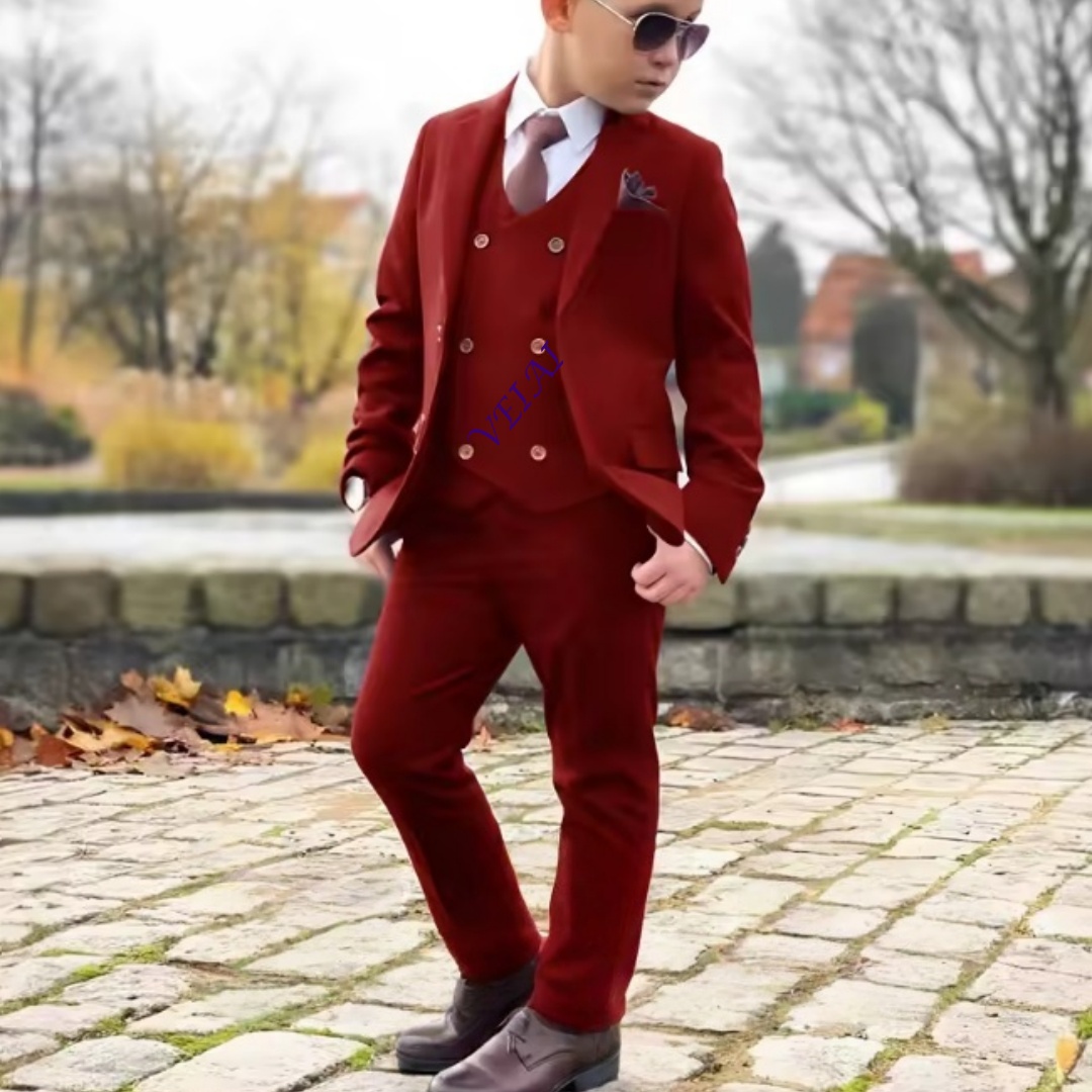 Boys 3 Piece Formal Suit Set w - Mens Formal 评论和价格