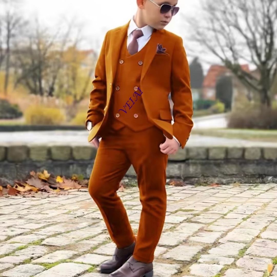 Boys 3 Piece Formal Suit Set w - Mens Formal 评论和价格