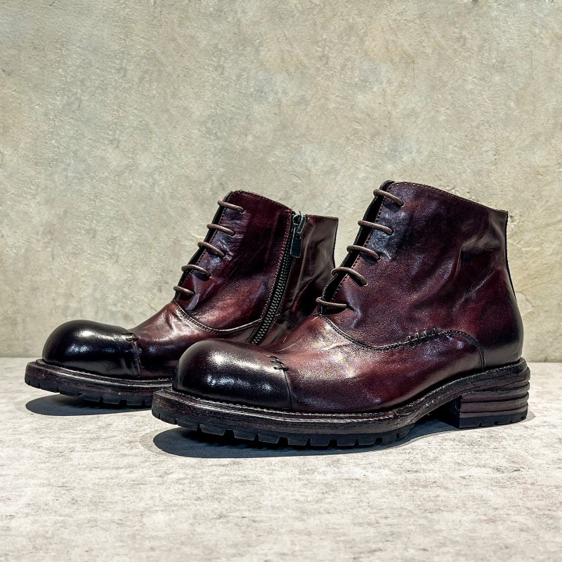 Ethnic Style Washed Horsehide  - Men'S Ethnic & Formal Designer Wear Studio S 评论和价格