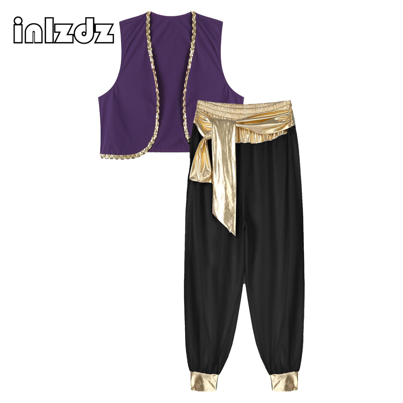 Arab King Prince Cosplay Costu - Men'S Formal Wear Belt 评论和价格