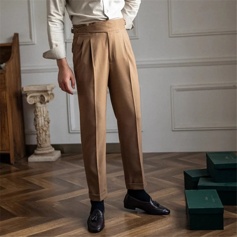 2026 New Men Suit Trousers Spr - Men'S Formal Wear Belt 评论和价格