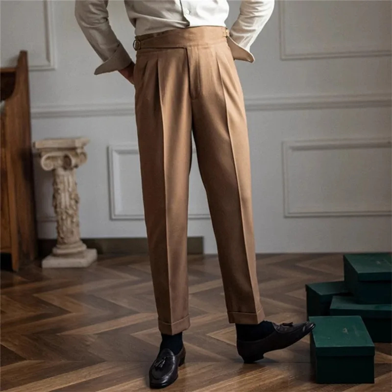2026 New Men Suit Trousers Spr - Men'S Formal Wear Belt 评论和价格