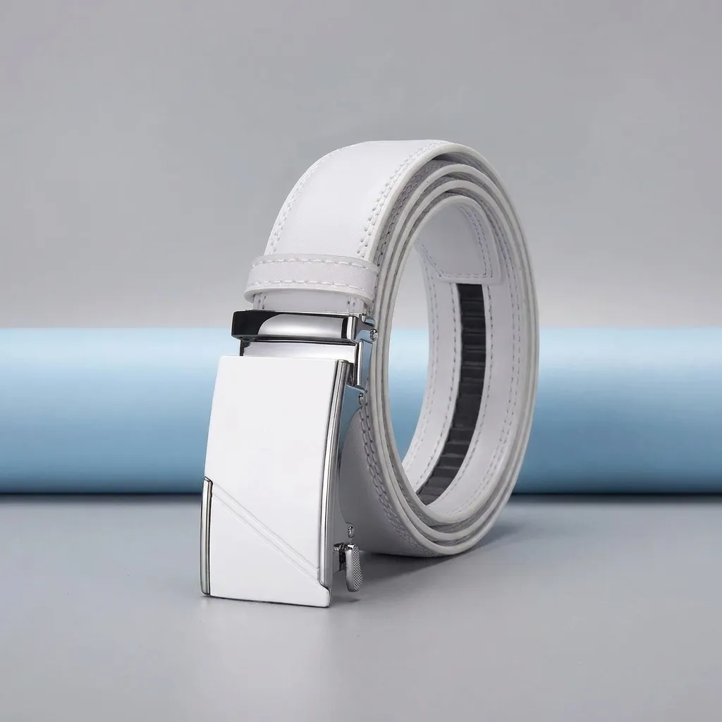 Men's Classic White Ratchet Be - Men'S Formal Wear Belt 评论和价格