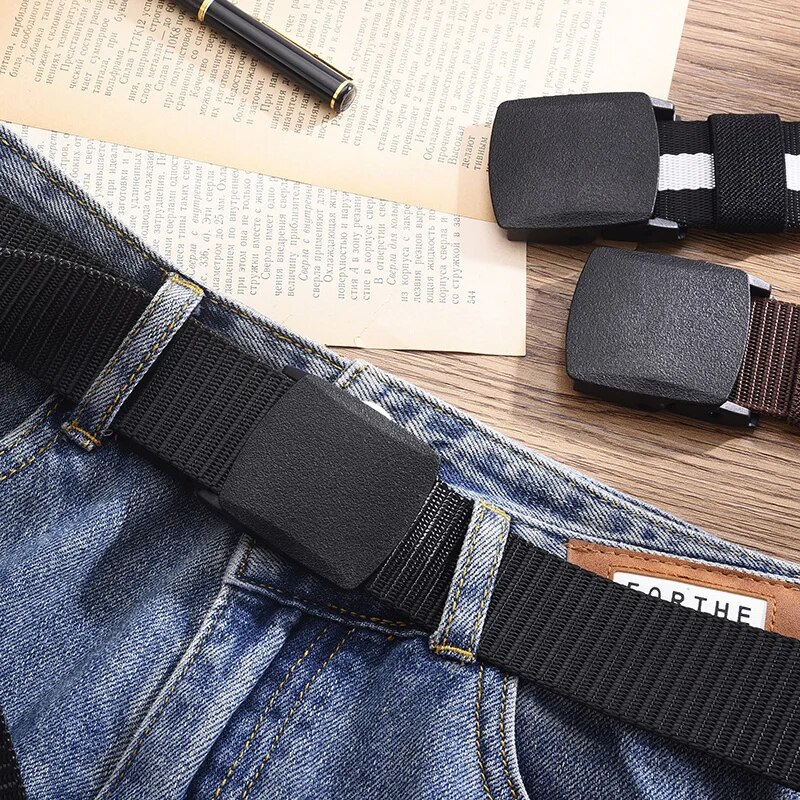 Men's Belt Outdoor Casual Canv - Men'S Formal Wear Belt 评论和价格