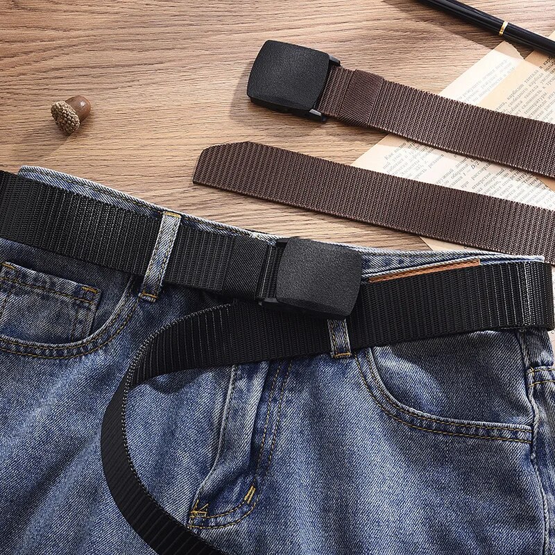Men's Belt Outdoor Casual Canv - Men'S Formal Wear Belt 评论和价格