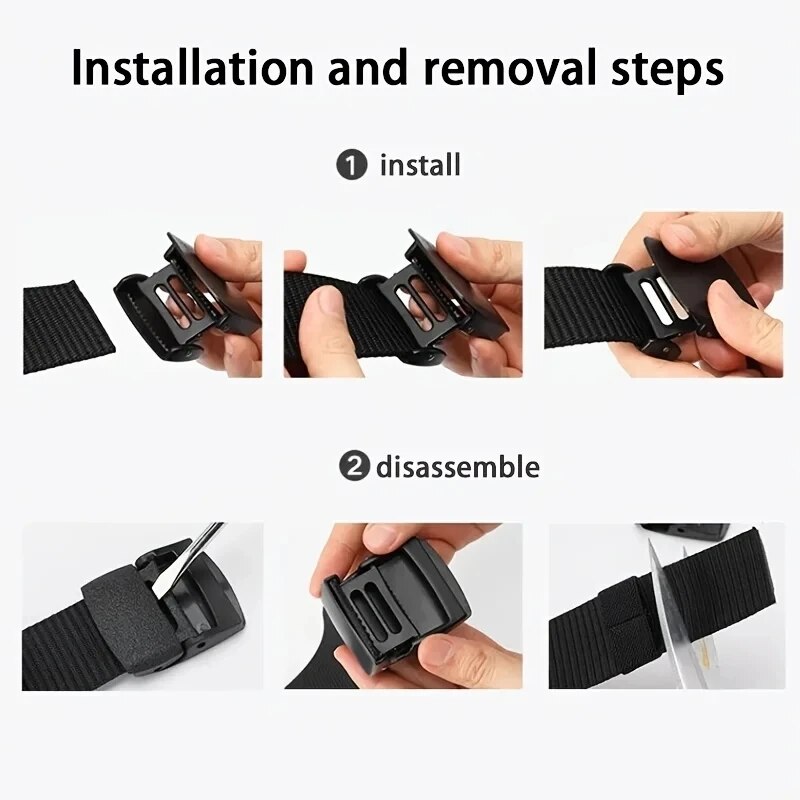 Men's Belt Outdoor Casual Canv - Men'S Formal Wear Belt 评论和价格