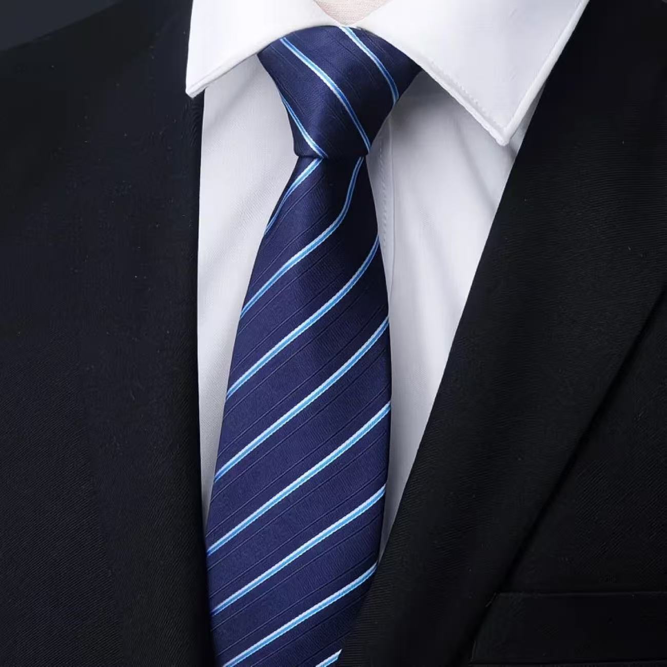 6Pcs Men's Zip Tie Ties 8cm (3 - Men'S Formal Wear Ties 评论和价格