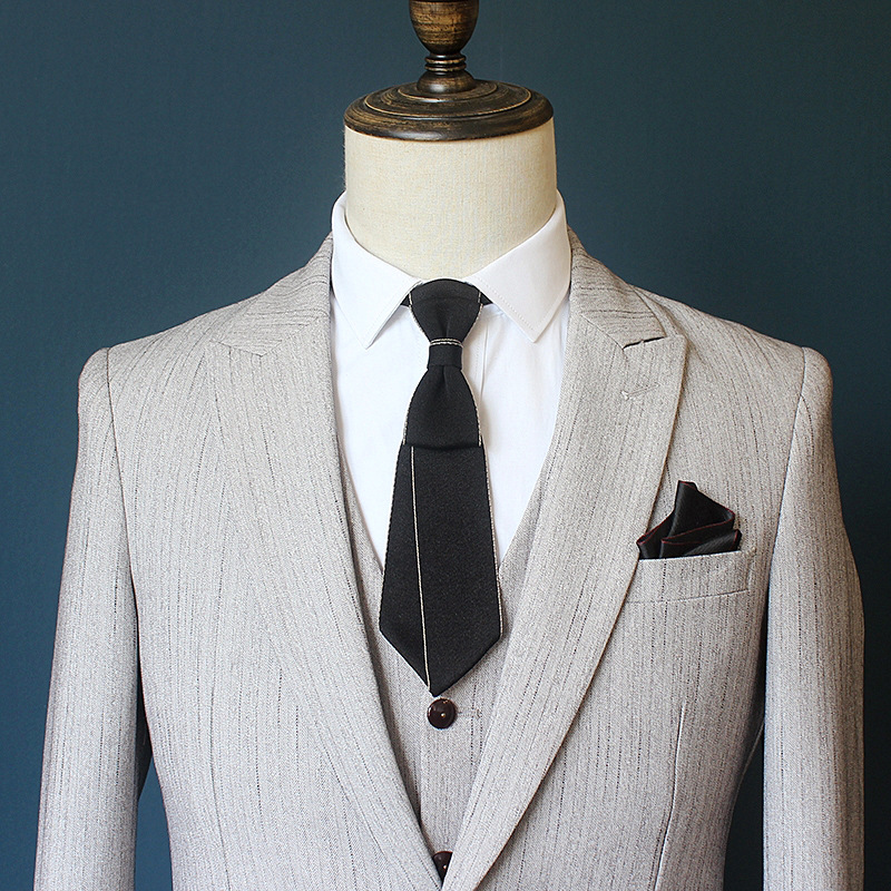 New Ladies College Style Neck  - Men'S Formal Wear For Graduation 评论和价格