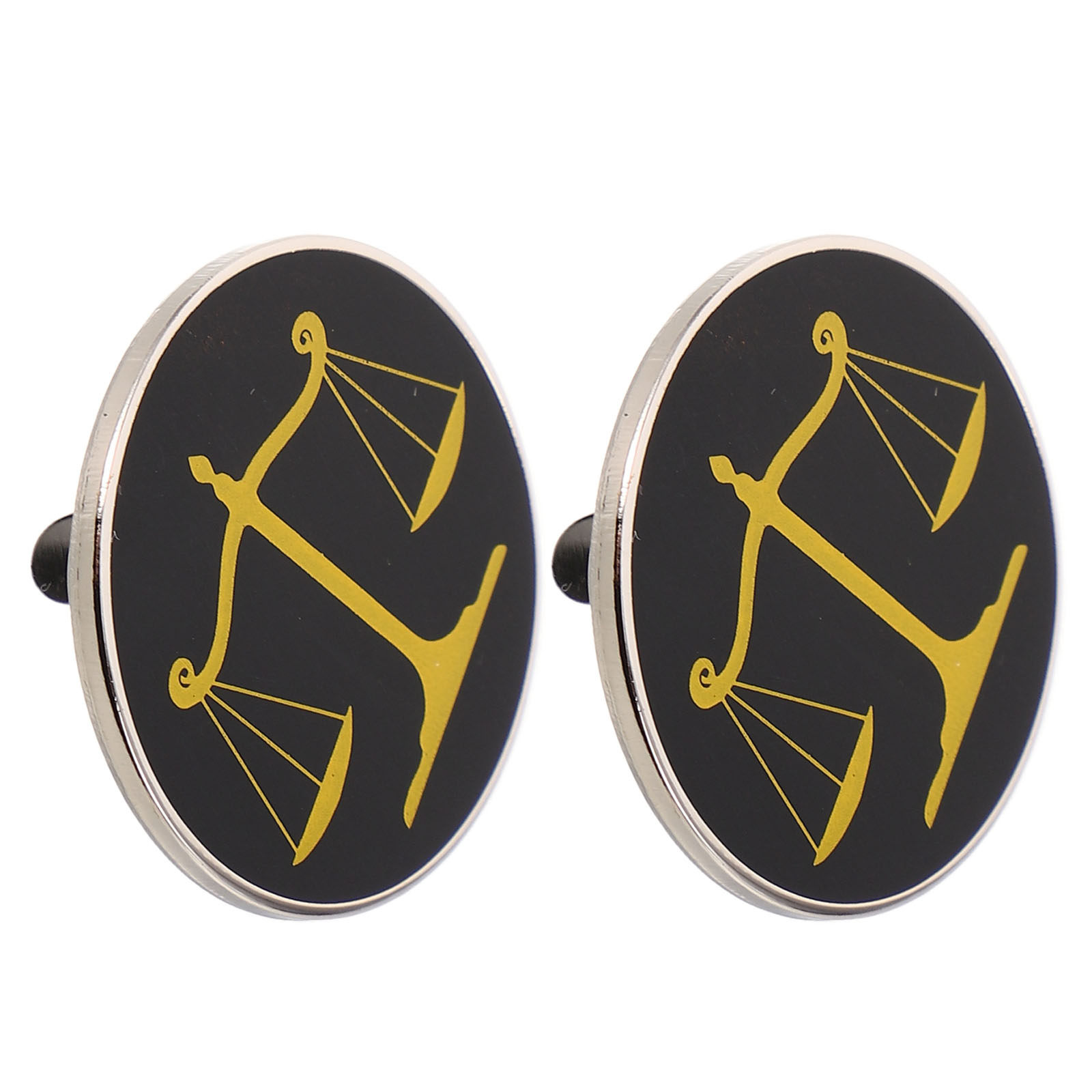 2Pcs Lawyer Justice Pin Libra  - Men'S Formal Wear For Graduation 评论和价格