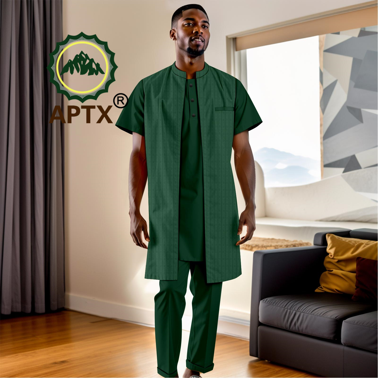 African Clothes for Men Tradit - Men Formal Party Wear Shirt 评论和价格