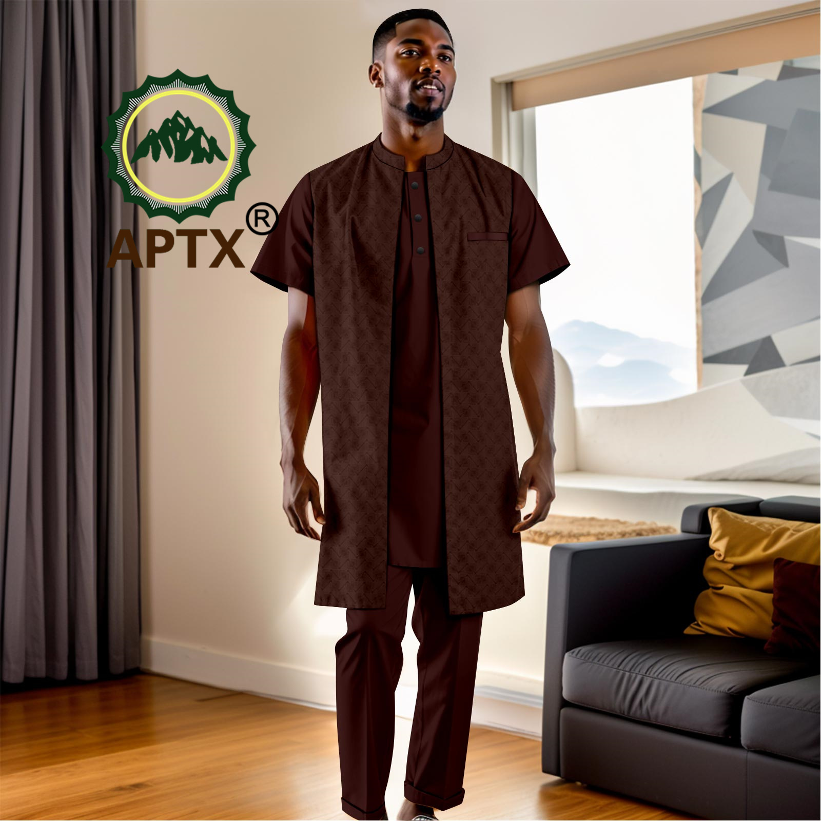 African Clothes for Men Tradit - Men Formal Party Wear Shirt 评论和价格