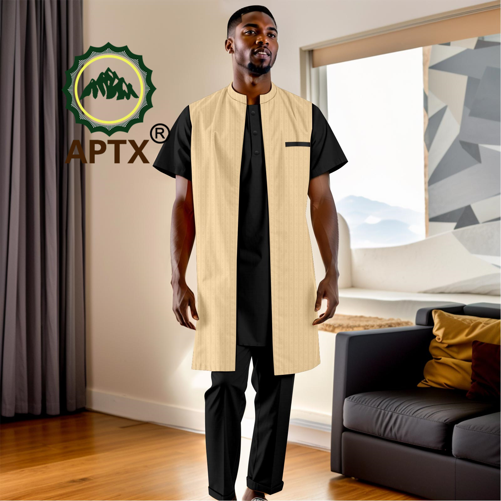 African Clothes for Men Tradit - Men Formal Party Wear Shirt 评论和价格
