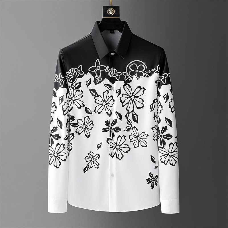 Luxury High Quality Mens Vinta - Men Formal Party Wear Shirt 评论和价格
