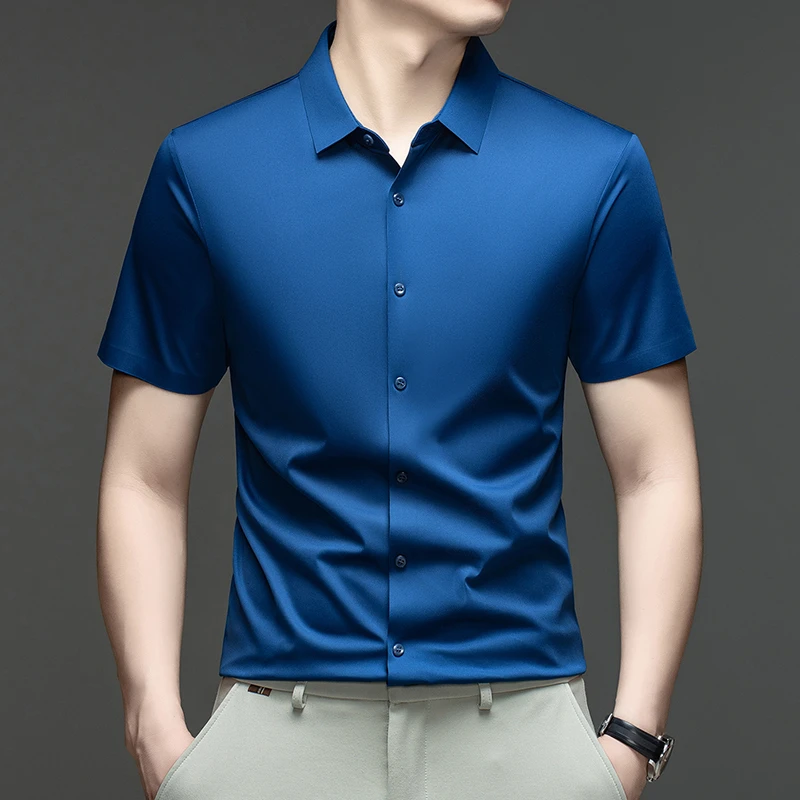 Mens Formal Casual Shirt Short - Mens Formal Look 评论和价格