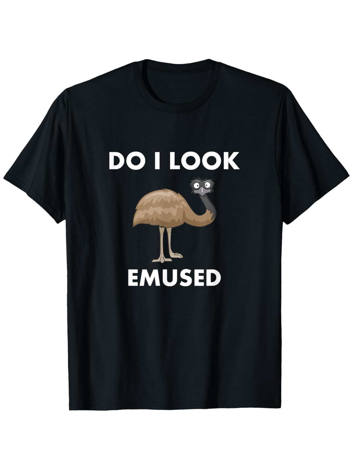 2026 Funny Ostrich Pun T-Shirt - Mens Formal Look 评论和价格