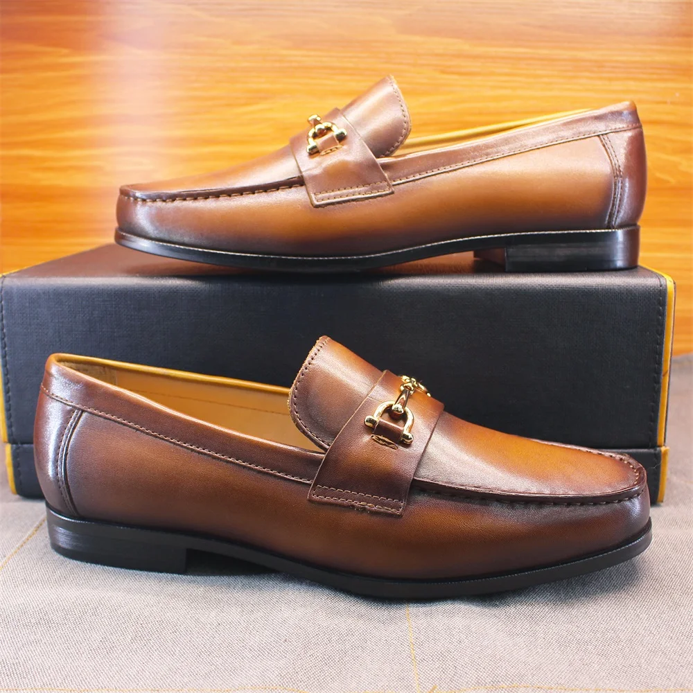 Men's Loafers Dress Shoes roun - Mens Formal 评论和价格