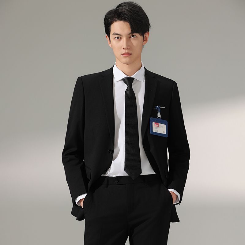 Men Teen Boys Korean Style Sli - Men'S Formal Wear For Graduation 评论和价格