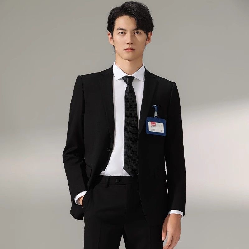 Men Teen Boys Korean Style Sli - Men'S Formal Wear For Graduation 评论和价格