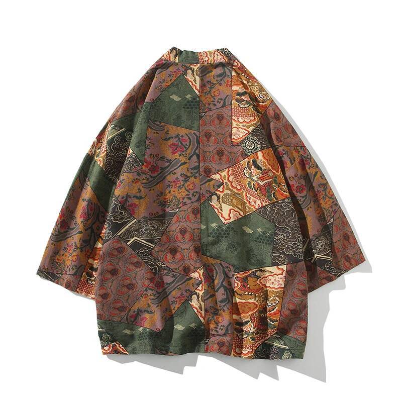 Ethnic Style Print Yukata Men  - Men'S Ethnic & Formal Designer Wear Studio S 评论和价格