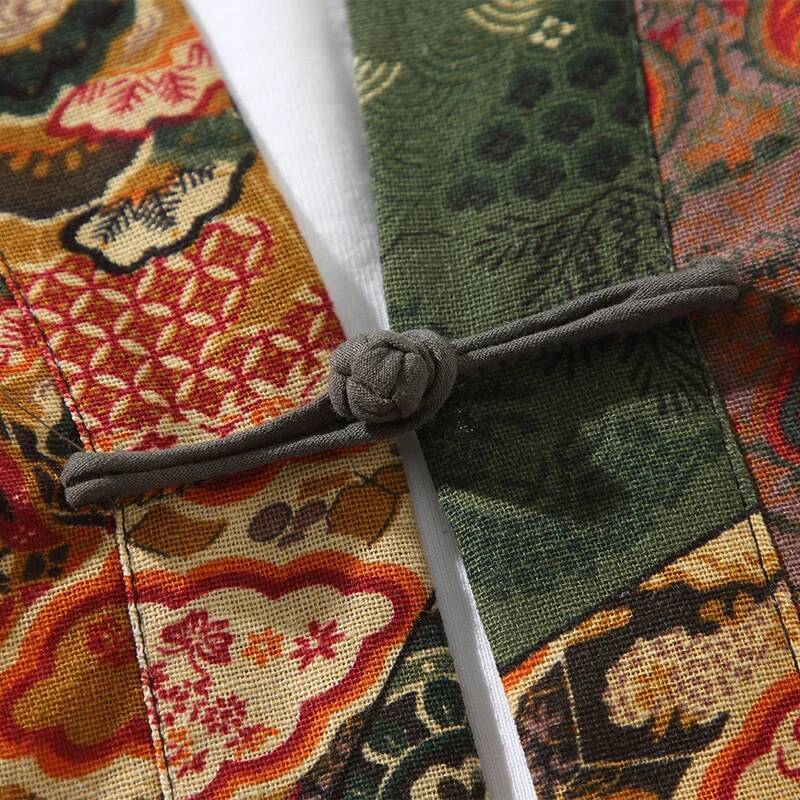 Ethnic Style Print Yukata Men  - Men'S Ethnic & Formal Designer Wear Studio S 评论和价格