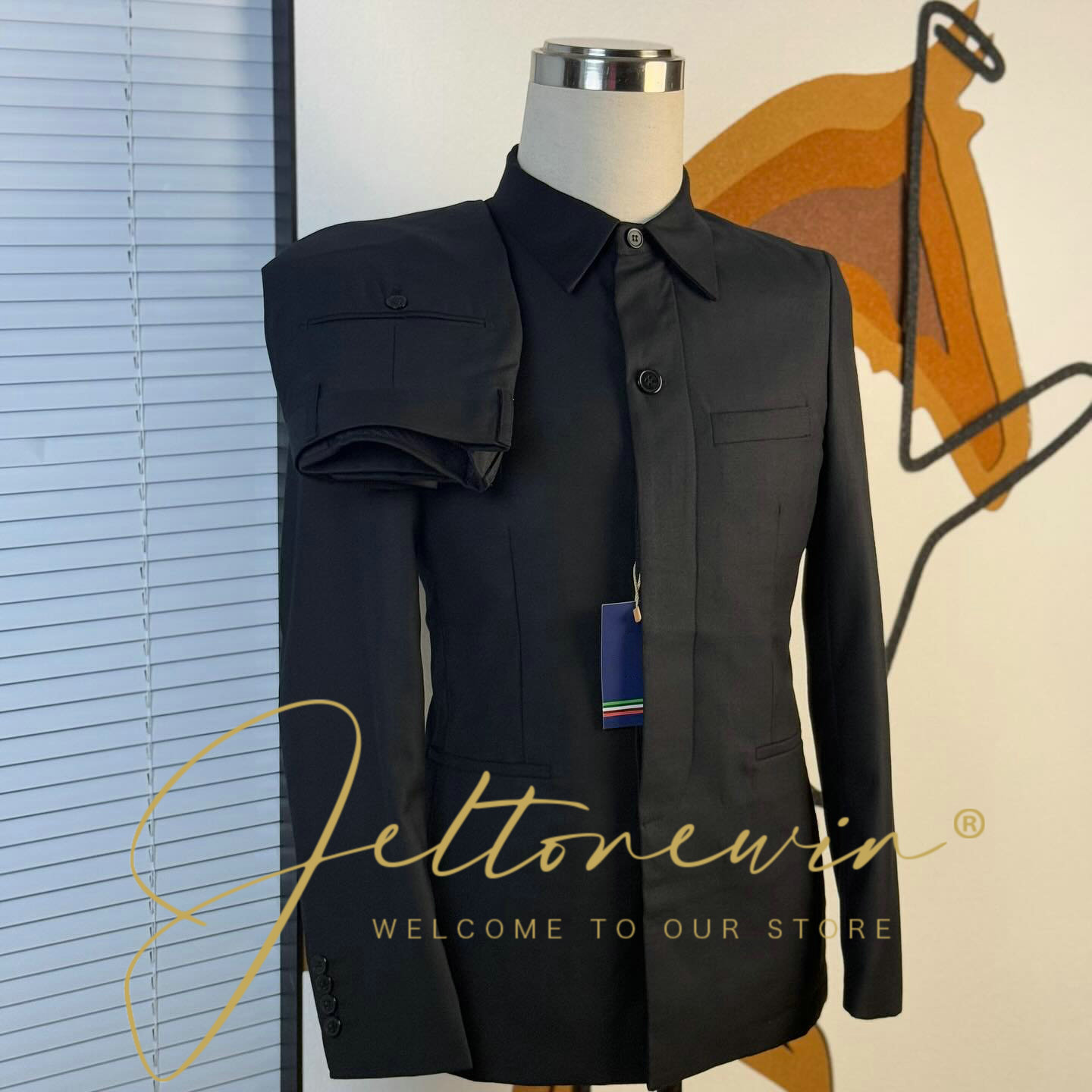 Men's Teal Green Suit Jacket w - Men Formal Party Wear Shirt 评论和价格